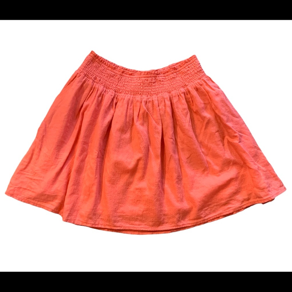 Old Navy swingy coral summer skirt